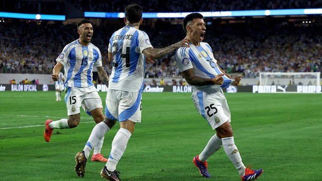 goalmedia - Argentina ke Semifinal Copa America 2024