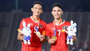 Marselino dan Rizky Ridho Masuk Team of The Week Kualifikasi Piala Dunia 2026