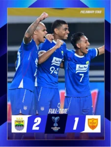Hasil Pertandingan: Persib Bandung Menang 2-1 atas Manila Digger