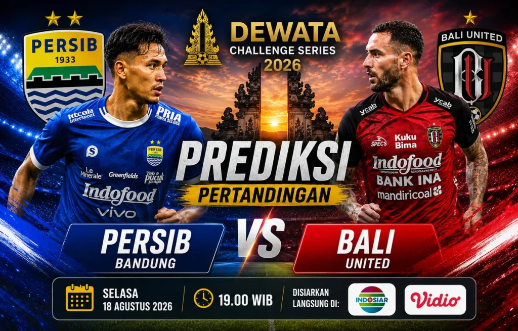 Prediksi Persib Bandung vs Bali United 18 Agustus 2026