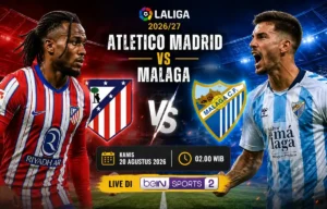 Prediksi Atletico Madrid vs Malaga 20 Agustus 2026