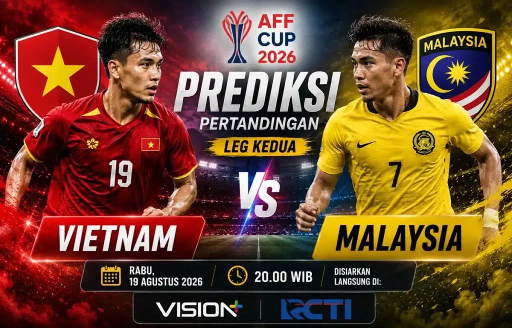 Prediksi Vietnam vs Malaysia 19 Agustus 2026