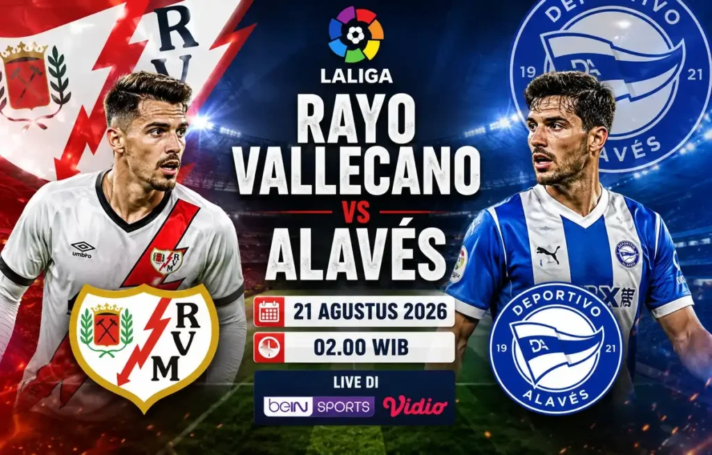 Prediksi Rayo Vallecano vs Alaves 21 Agustus 2026